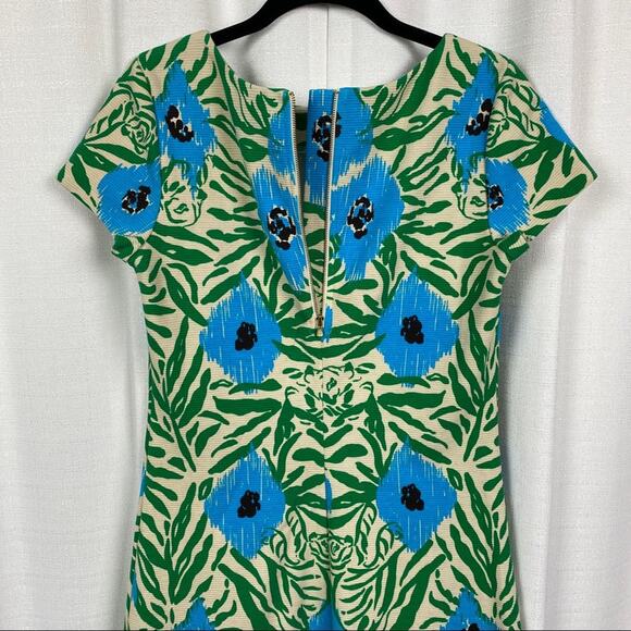 Lilly Pulitzer Layton Shift Dress in Sea Oat Ikat Sz.S - Picture 12 of 15